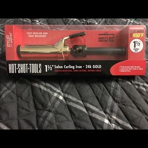 Hot Shot Tools Curling Iron 1 1/2 inches round